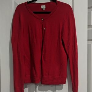 Apple red cardi! Bundle it!